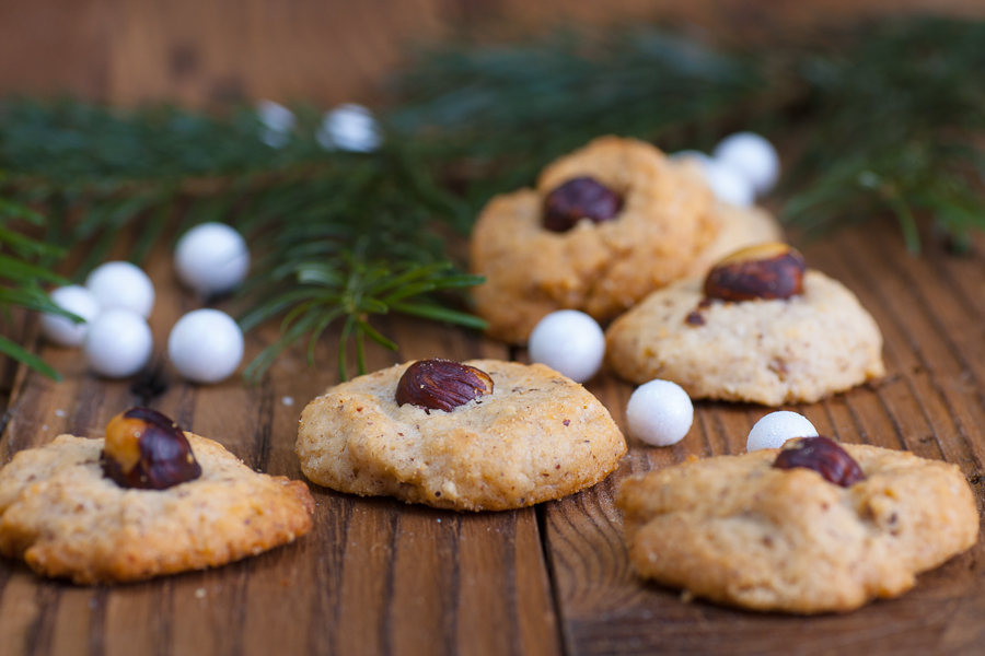 Kleine Haselnuss – Vanille Plätzchen